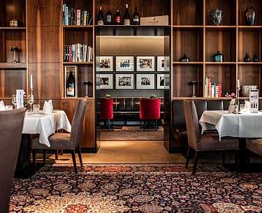 Esszimmer im Romantik Hotel Kleber Post 