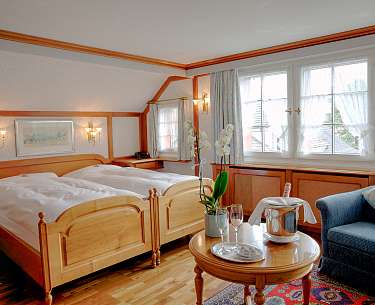 Deluxe Doppelzimmer Romantik Hotel Säntis