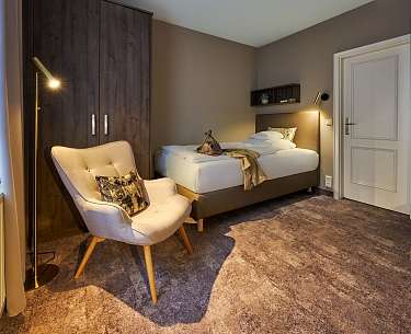 Einzelzimmer Romantik Hotel am Brühl