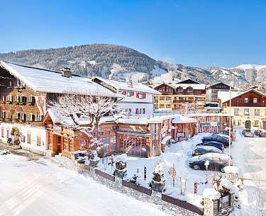 Winterlandschaft im Romantik Hotel Zell am See