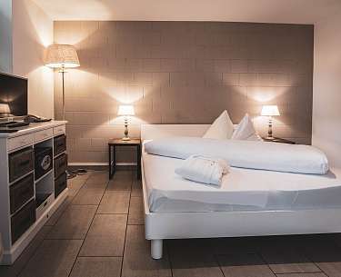 Einzelzimmer Rossstall Romantik Hotel Bären