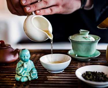 Teezeremonie im Romantik Parkhotel Wasserburg Anholt