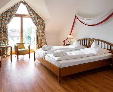 Doppelzimmer Komfort Romantik Hotel Johanniter Kreuz