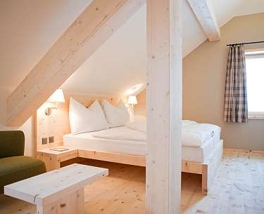 Doppelzimmer "Roseg" mit Talsicht