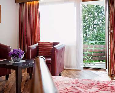Balkondoppelzimmer Romantik Hotel Alte Vogtei