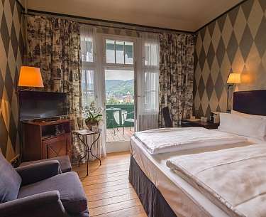 Superior Doppelzimmer Romantik Jugendstilhotel Bellevue