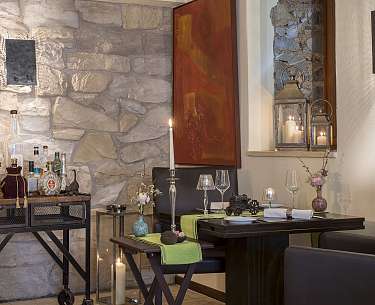 Gourmetrestaurant im Romantik Hotel Chalet am Kiental 