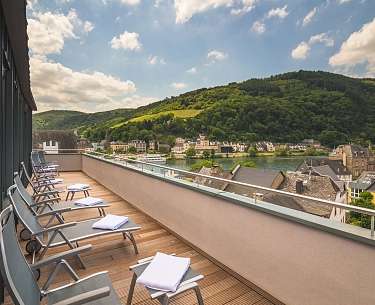 Spa über den Dächern der Mosel