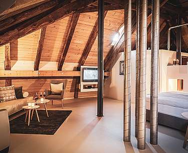 Wellnesssuite Dachgebiet Romantik Hotel Bären
