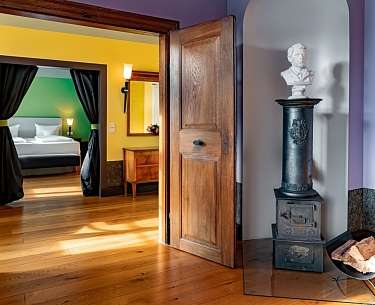 Biedermeier Suite Romantik Jugendstilhotel Bellevue