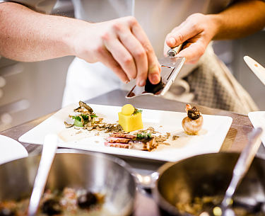 Zubereitung mit regionalen Produkten