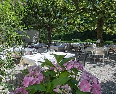 Sternengarten in Romantik Hotel Sternen