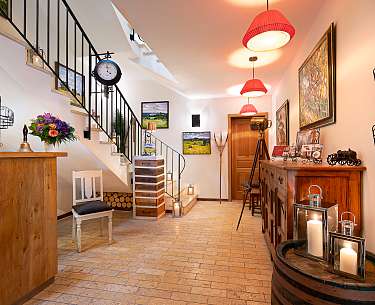 Gemälde im Romantik Hotel Chalet am Kiental