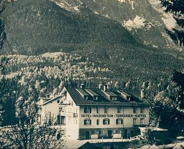 Historische Ansicht des Hotels