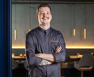 Hendrik Friedrich - Sternekoch im Weinstock Restaurant im Romantik Hotel Zur Schwane in Volkach