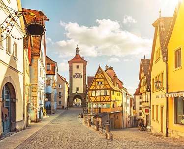 Wuerzburg Festung Marienberg Fuerstengarten