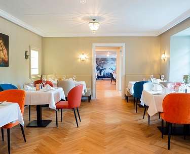 Blick ins Restaurant Markus