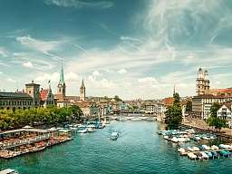 Ausblick auf Zürich