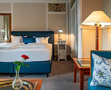 Standard Doppelzimmer Romantik Jugendstilhotel Bellevue