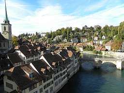 Blick auf die Stadt Bern