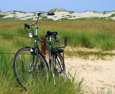Radfahren an der Küste