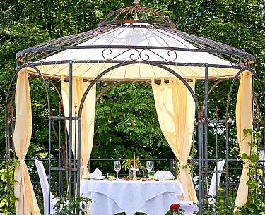 Gartenbereich Romantik Hotel Zell am See