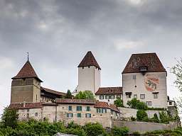 Blick auf die Burg Burgdorf