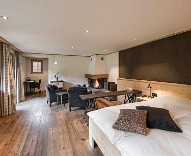 Junior Suite Kamin Romantik Hotel Hornberg