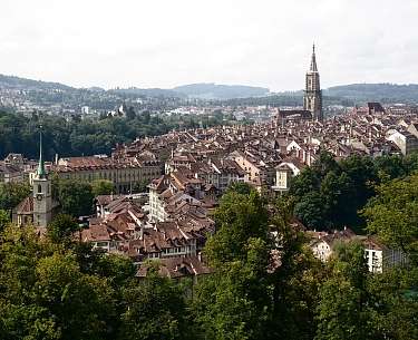 Aussicht auf Bern