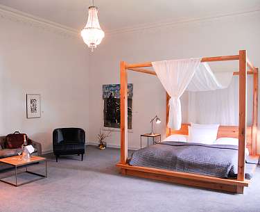 Doppelzimmer Deluxe Romantik Hotel Schloss Reichenow