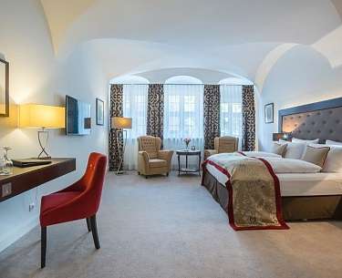 Deluxe Einzelzimmer Romantik Hotel Burgkeller