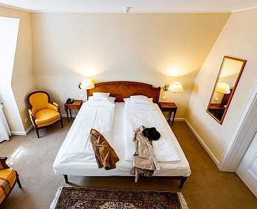 Doppelzimmer Romantik Hotel Zehntkeller