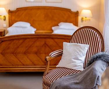 Doppelzimmer Klein Romantik Hotel Zehntkeller