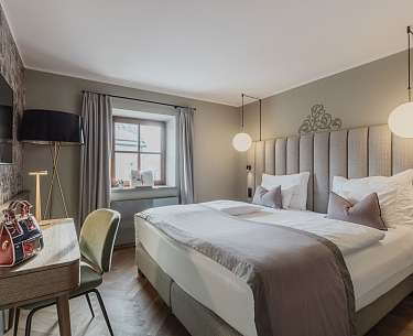 Standard Doppelzimmer Ursprung Romantik Spa Hotel Elixhauser Wirt