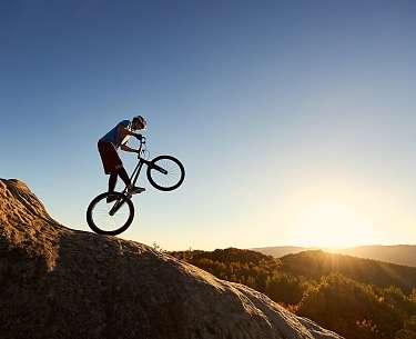 Downhill Biking hill