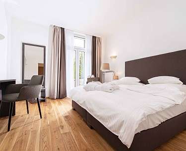 Genießer-Doppelzimmer parkside Romantik Hotel Laudensacks Parkhotel