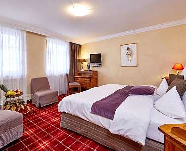 Doppelzimmer Nord Romantik Alpenhotel Waxenstein