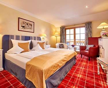 Doppelzimmer West Romantik Alpenhotel Waxenstein