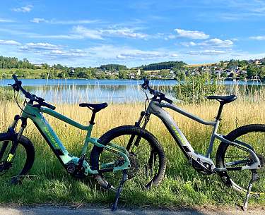 E-Bikes in der Eifel