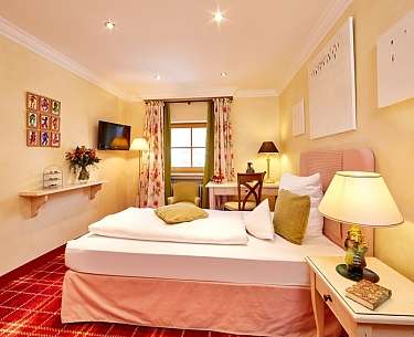 Einzelzimmer Nord Romantik Alpenhotel Waxenstein