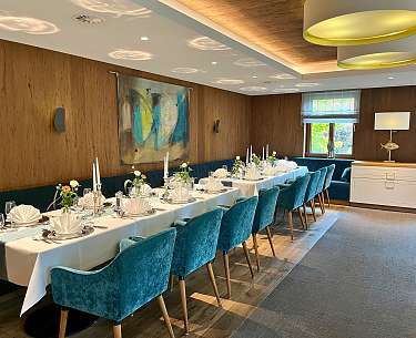 Feierlichkeit im Restaurant