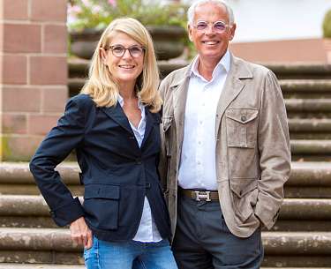 Gastgeber Roland und Franziska Zadra