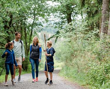 Wandern mit der Familie