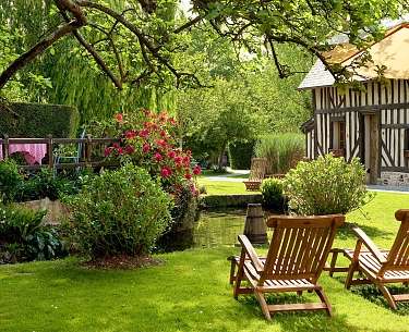 Garten Auberge de la Source