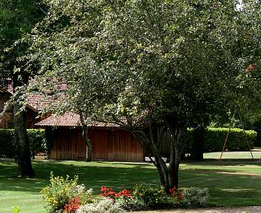 Garten Auberge des Pins