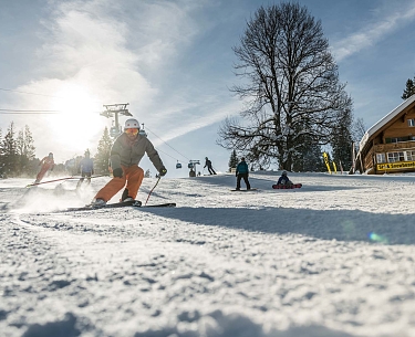 Skifahren à la Hornberg