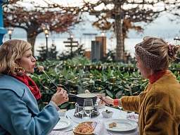 Käsefondue Seehotel Sonne