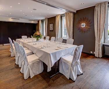 Bankett im Romantik Hotel Mont Blanc au Lac