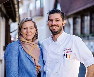 Gastgeber Britta und Stefan Schubert