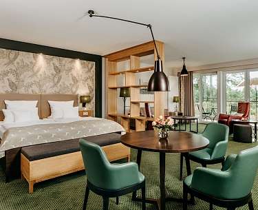 Junior Suite Deluxe Meerblick Romantik Hotel Jagdhaus Eiden